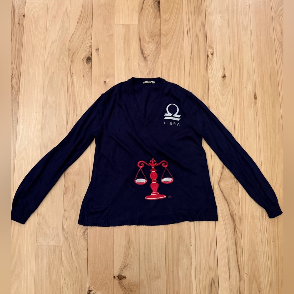 Vintage Libra Sweater - M